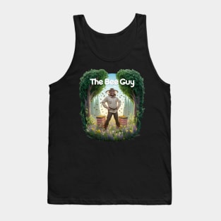 Funny Beekeeper Art For Men Dad Bee Hive Honey Beekeeping Tank Top